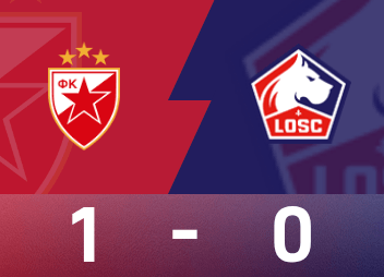 Tường thuật Europa League: Arnautovic ghi bàn từ chấm phạt đền, Sao Đỏ Belgrade hạ Lille 1-0