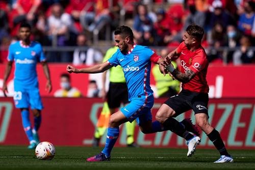 Atletico Madrid đấu với Mallorca